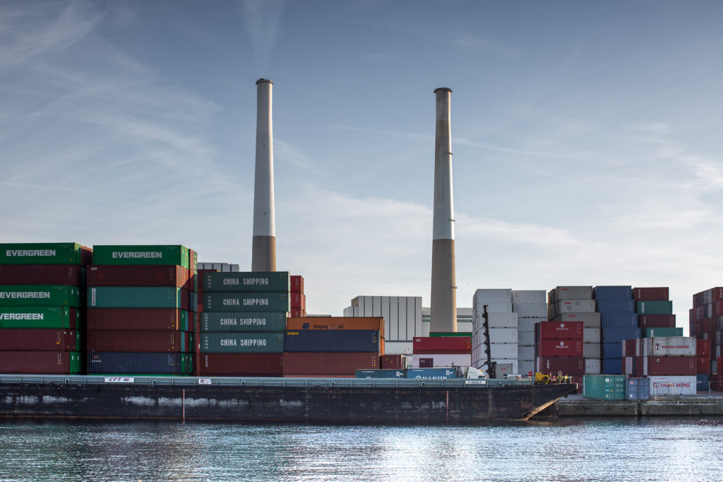 merge photographie industrie deux cheminées